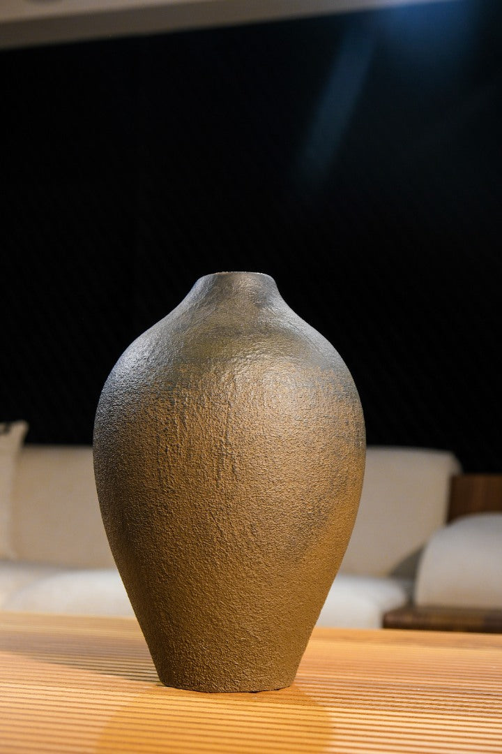 Jenna Dokulu Terracotta Vazo