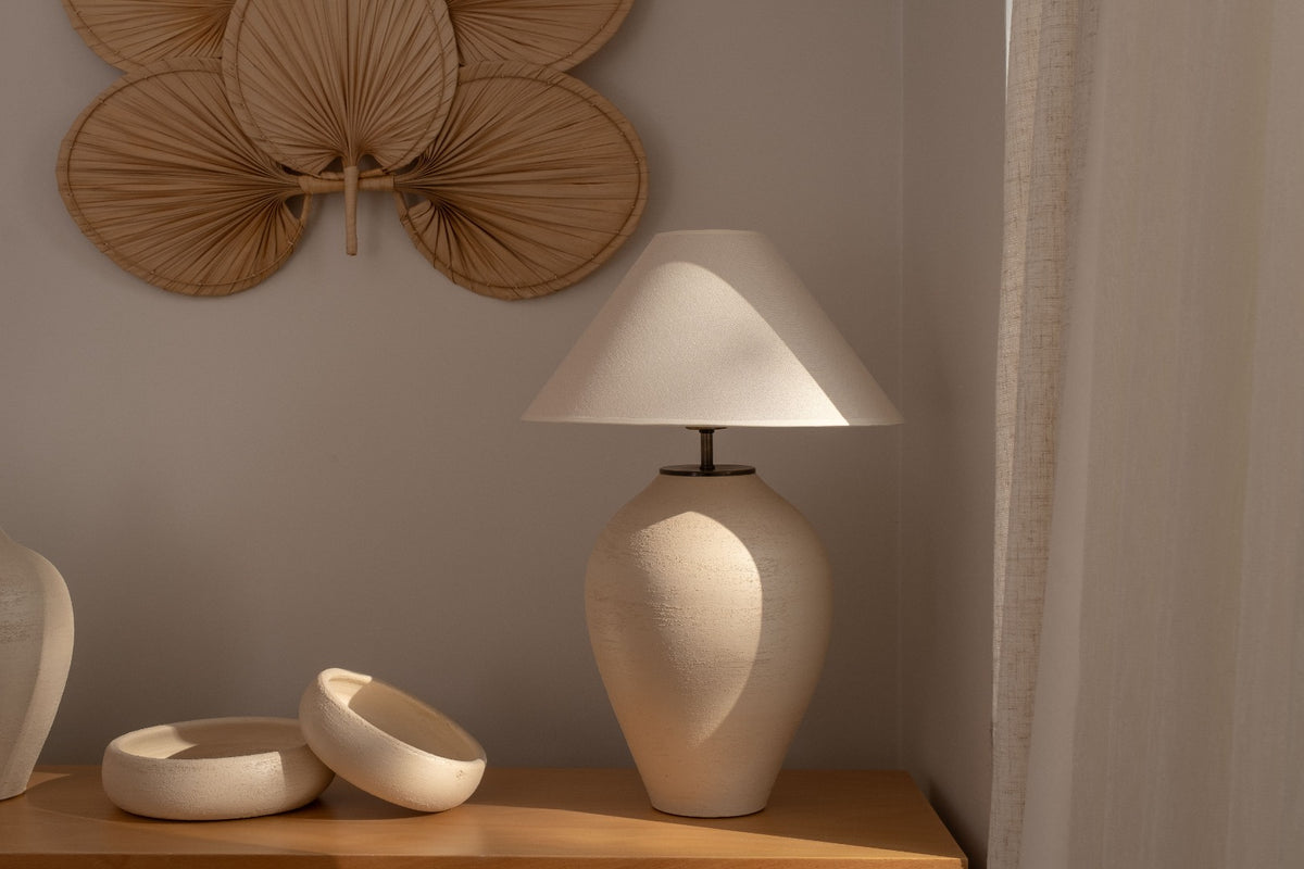 Vyora Dokulu Terracotta Abajur