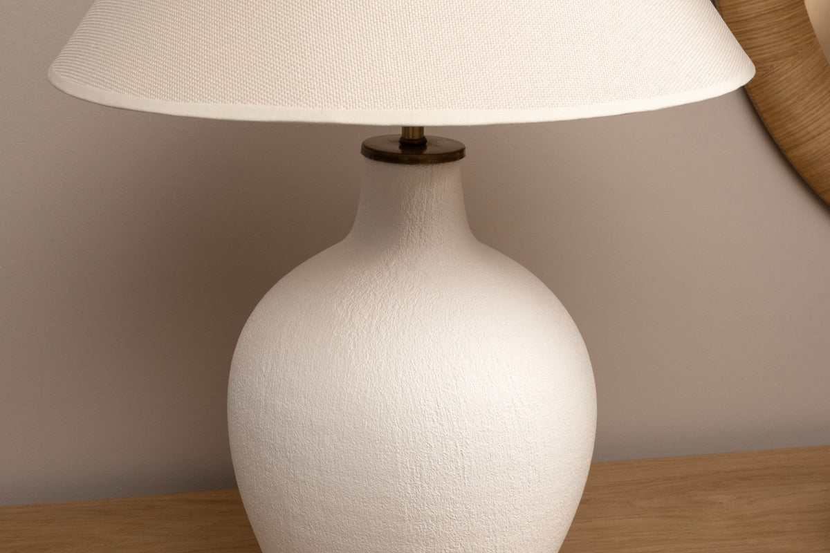 Lismore Dokulu Terracotta Abajur