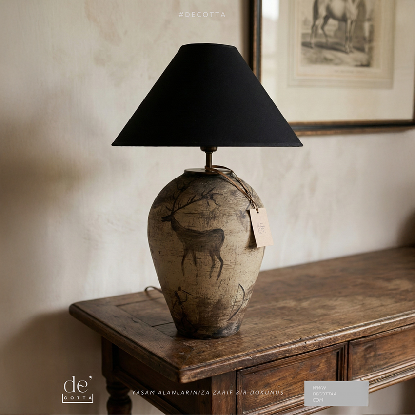 Henen Terracotta Abajur