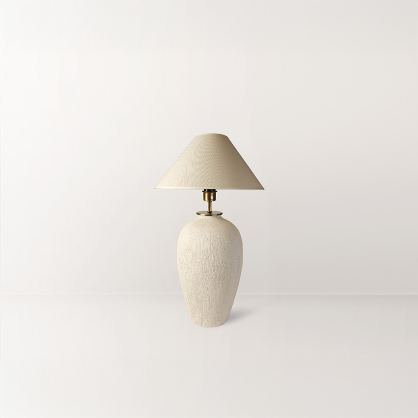 Riola Dokulu Terracotta Abajur