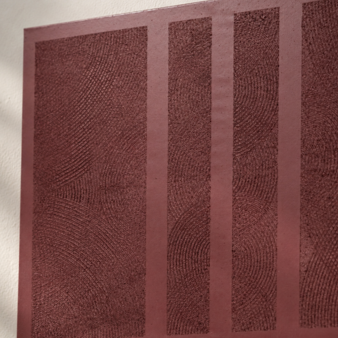 Nova Modern Dokulu Tablo Bordo 50×70 cm