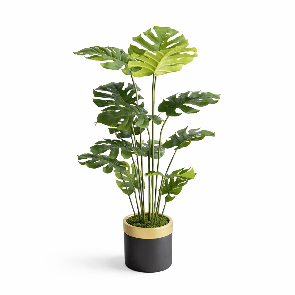 Monstera Yapraklı Yapay Salon Ağacı 165 cm