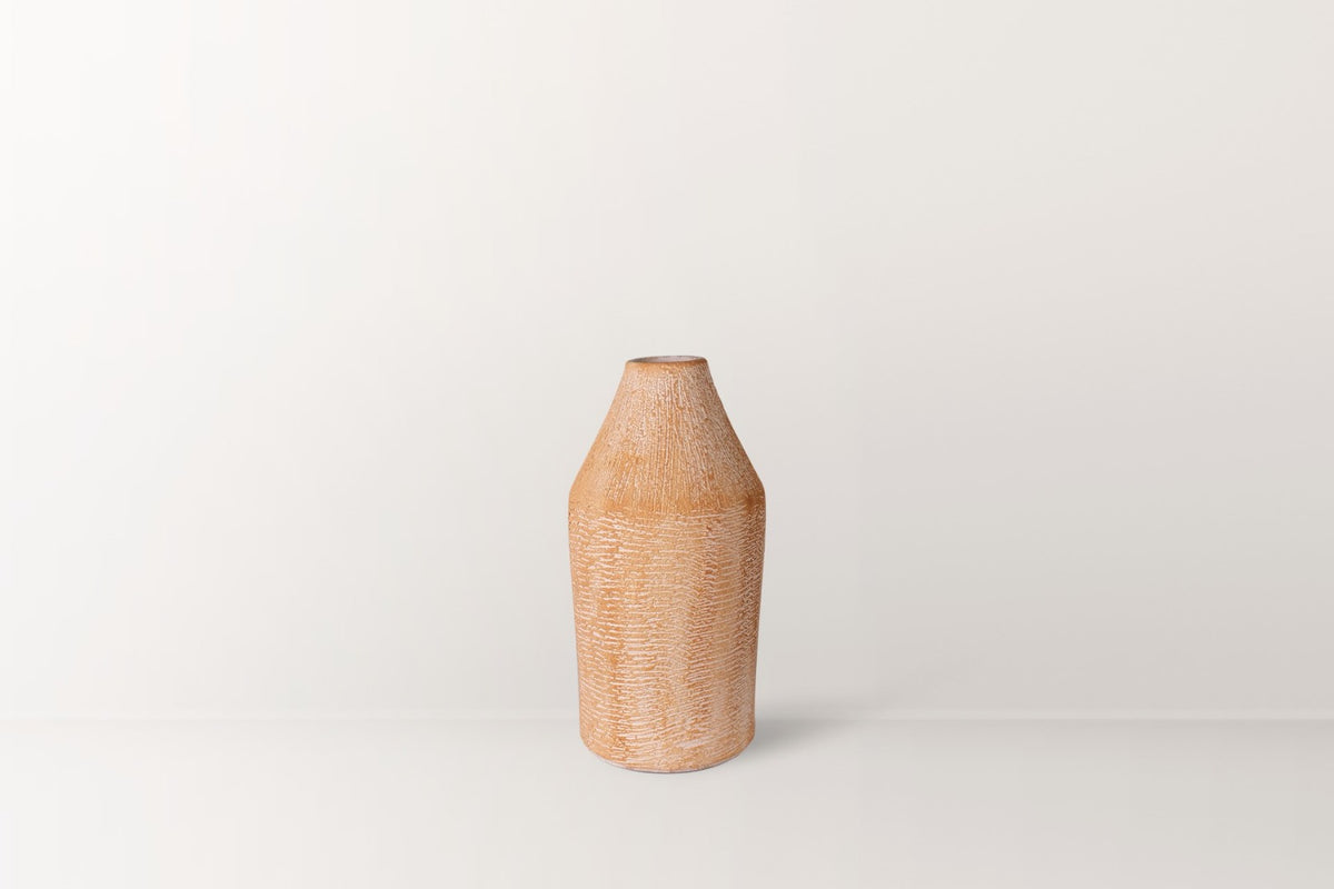 Terra Dokulu Terracotta Vazo
